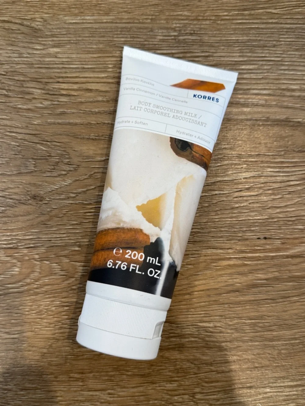 Korres Vanilla Cinnamon Body Smoothing Milk